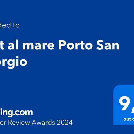 Loft Al Mare Apartment Porto San Giorgio